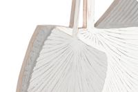 Wanddecoratie DKD Home Decor Grijs Hout MDF Blad van een plant (59 x 2 x 91 cm) - thumbnail