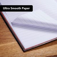 Notitieboek oxford black n&apos; red a4 96vel blanco - thumbnail