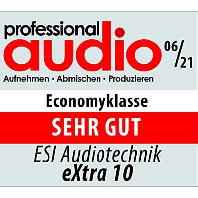 ESI eXtra 10 hoofdtelefoon met dSONIQ Realphones modelling software - thumbnail