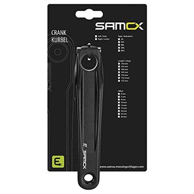 Shimano Crank rechts sml e6100 e7000 e8000 zwart 175mm