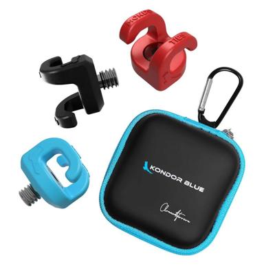 Kondor Blue Mondo Ties Kabelmanagementclips voor camera's complete collectie Kondor Blue Mondo Ties Kabelmanagementclips voor camera's complete collectie