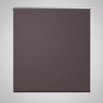 VidaXL Rolgordijn verduisterend 84,4 x 230 cm stofbreedte 80 cm koffiebruin