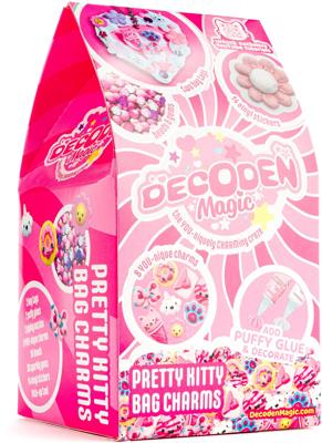 Decoden Magic - Mini: Pretty Kitty Charms Voor Tas