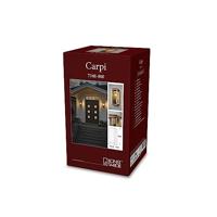 KonstSmide Zwart met gouden buitenlampCarpi - 7348-758 - thumbnail