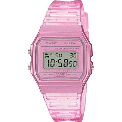 CASIO Collectie Horloge F-91WS-4EF chronograaf, alarm, automatische kalender