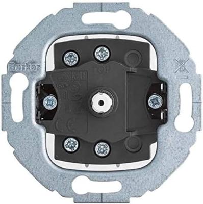 Berker draai ventilatorschakelaar 0-1-2-3 met 0 stand 386103