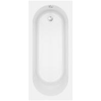 Nemo Spring Nantes inbouwbad mono afvoer D52 170x75x40cm 185L met potenstel wit acryl GA42101 - thumbnail