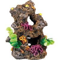 Aquarium decoratie Rif met Planten - 12 x 10 x 6,5 cm - thumbnail