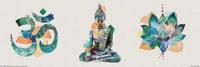 Poster Summer Thornton Yoga Triptych 91,5x30,5cm - thumbnail