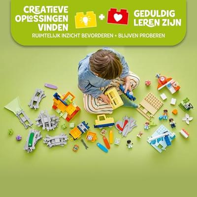LEGO DUPLO grote interactieve buurttrein 10428 - thumbnail