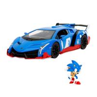 Sonic the Hedgehog DieCast Model Car - Lamborghini Veneno - thumbnail