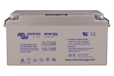 Victron Energy Deep Cycle Loodaccu 12 V 165 Ah Loodvlies (AGM) (b x h x d) 172 x 485 x 240 mm Cyclusbestendig Victron Energy Deep Cycle Loodaccu 12 V 165 Ah Loodvlies (AGM) (b x h x d) 172 x 485 x 240 mm Cyclusbestendig