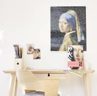 Poppik Vermeer Meisje met de parel Sticker poster 48x57cm - thumbnail