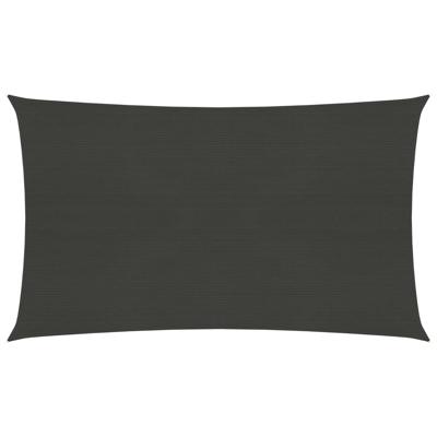 VidaXL Zonnezeil 160 g/m² 5x7 m hdpe antracietkleurig VidaXL Zonnezeil 160 g/m² 5x7 m hdpe antracietkleurig