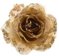 Roosclip glitter d14h8.5 champagne - thumbnail