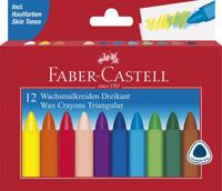Waskrijt faber-castell driehoekig ass - thumbnail