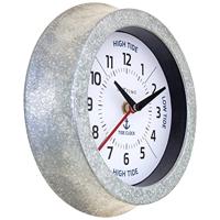 NeXtime NE-4321WI Tide Getijdenklok 22 cm Wit/Metaal - thumbnail