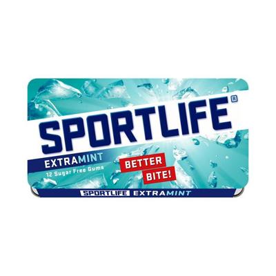 Sportlife - Extramint Kauwgom Suikervrij - 24x 12 stuks Sportlife - Extramint Kauwgom Suikervrij - 24x 12 stuks