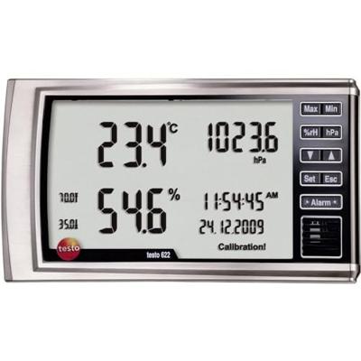 testo 622 Luchtvochtigheidsmeter (hygrometer) 0 % Hrel 100 % Hrel Dauwpunt/schimmel waarschuwingsweergave testo 622 Luchtvochtigheidsmeter (hygrometer) 0 % Hrel 100 % Hrel Dauwpunt/schimmel waarschuwingsweergave