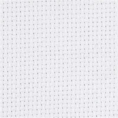 Creativ Company Aida, afm 50x50 cm, 70 vierkanten per 10 cm, wit, 1 stuk