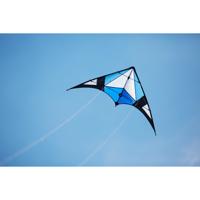 Invento Tweelijnsstuntkite Rookie Aqua 120 Cm Blauw - thumbnail