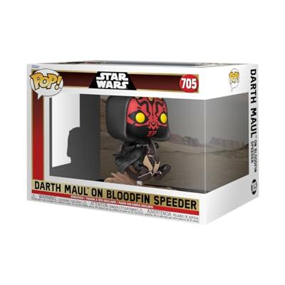 Star Wars The Phantom Menace 25th Anniversary Funko Pop Vinyl: Darth Maul on Bloodfin Star Wars The Phantom Menace 25th Anniversary Funko Pop Vinyl: Darth Maul on Bloodfin
