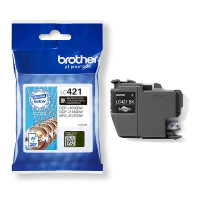 Brother LC-421 Cartridge Inkt Zwart