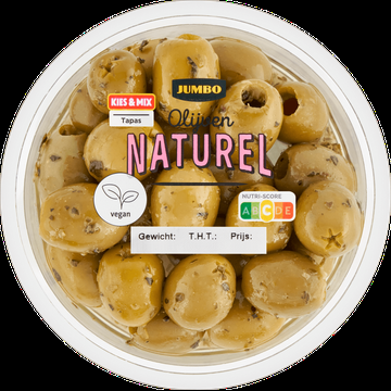 Jumbo Olijven Naturel 140 g