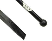 De Wit Stootijzer 1400mm met 100cm vierkant knop en beitel - thumbnail