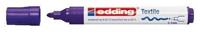 Textielmarker edding 4500 rond 2-3mm violet | 10 stuks - thumbnail