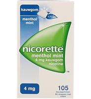 Kauwgom 4mg menthol mint - thumbnail