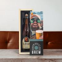 Bier in bedrukte kist - La Trappe Isid'or - thumbnail
