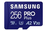 Samsung PRO Plus microSDXC-kaart 256 GB A2 Application Performance Class, v30 Video Speed Class, UHS-I Incl. SD-adapter - thumbnail