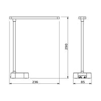 Philips LED Tilpa DSK212 PT 8719514443839 Tafellamp met accu LED 5 W Wit - thumbnail