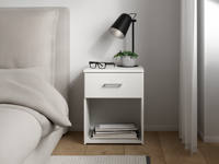 Nachtkastje SPACIO 1 lade wit - thumbnail