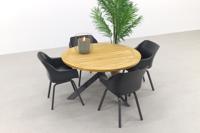 Hartman Sophie Element Xerix/Taste Prado 130 cm. - Ronde tuinset - thumbnail