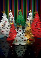 Alessi BARK for Christmas Kerstboom 45 cm incl. magneten - thumbnail