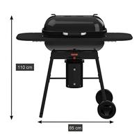 Barbecook Magnus Premium Houtskoolbarbecue Zwart - thumbnail