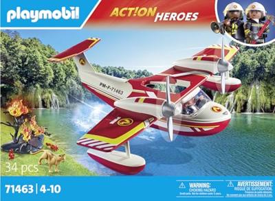 Playmobil 71463 Action Heroes Brandweervliegtuig - thumbnail