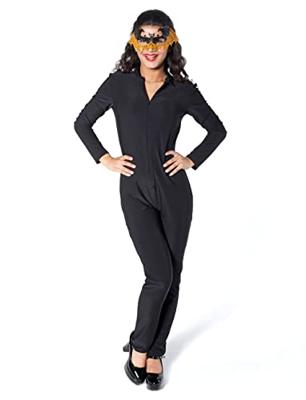 Catsuit Jersey zwart - thumbnail