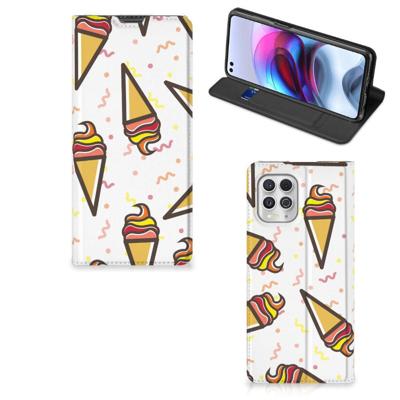Motorola Moto G100 | Flip Style Cover | Icecream Motorola Moto G100 | Flip Style Cover | Icecream