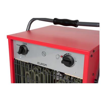 Eurom EK15002 + cable-socket Heater Ventilatorkachel Rood