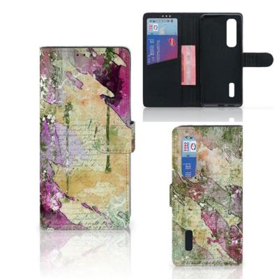 Hoesje OPPO Find X2 Pro Letter Painting Hoesje OPPO Find X2 Pro Letter Painting