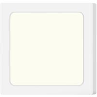 LED Downlight Vierkant 12W Opbouw - Natuurlijk Wit 4000K - Mat Wit Kunststof - thumbnail