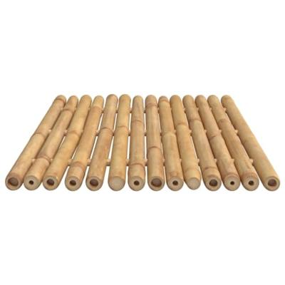 VidaXL Badmatten 2 st 70x50 cm bamboe
