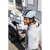 Abus helm hud-y shiny white s 51-55 cm - thumbnail