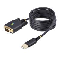 USB-kabel Startech 1P6FFC-USB-SERIAL Zwart 2 m - thumbnail