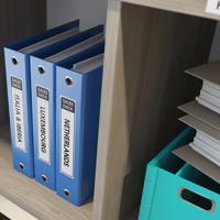 Continu Papier voor Printers Brother DK-22210 Wit 29 mm x 30,48 m Zwart Zwart/Wit (3 Stuks) - thumbnail