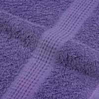 VidaXL Badhanddoeken 10 st 100x150 cm 360 g/m² 100% katoen paars - thumbnail