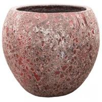 Lava Relic pink balloon bloempot 60x55 cm - thumbnail